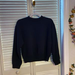 A New Day Black Crewneck